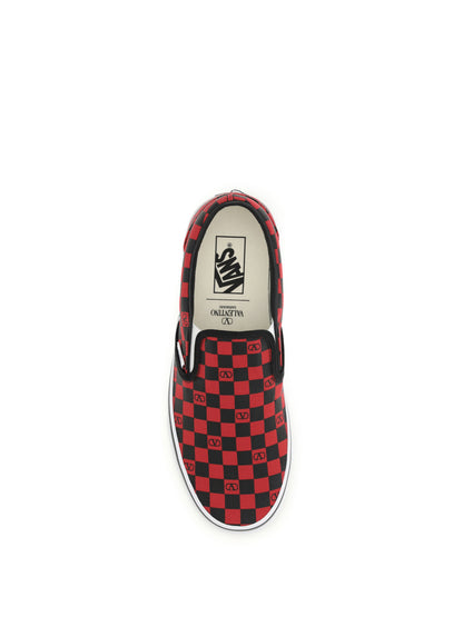 Valentino Garavani Valentino Garavani X Vans Sneakers - Rouge Pur-Black/Black/Bia-Ne-Mie