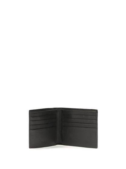 Prada Antiqued leather Wallet - Black