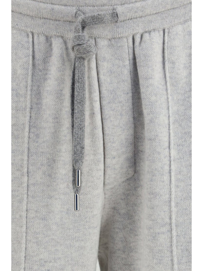 Brunello Cucinelli Double-knit cashmere Pants with Crête and zips at the hem - 2719+073