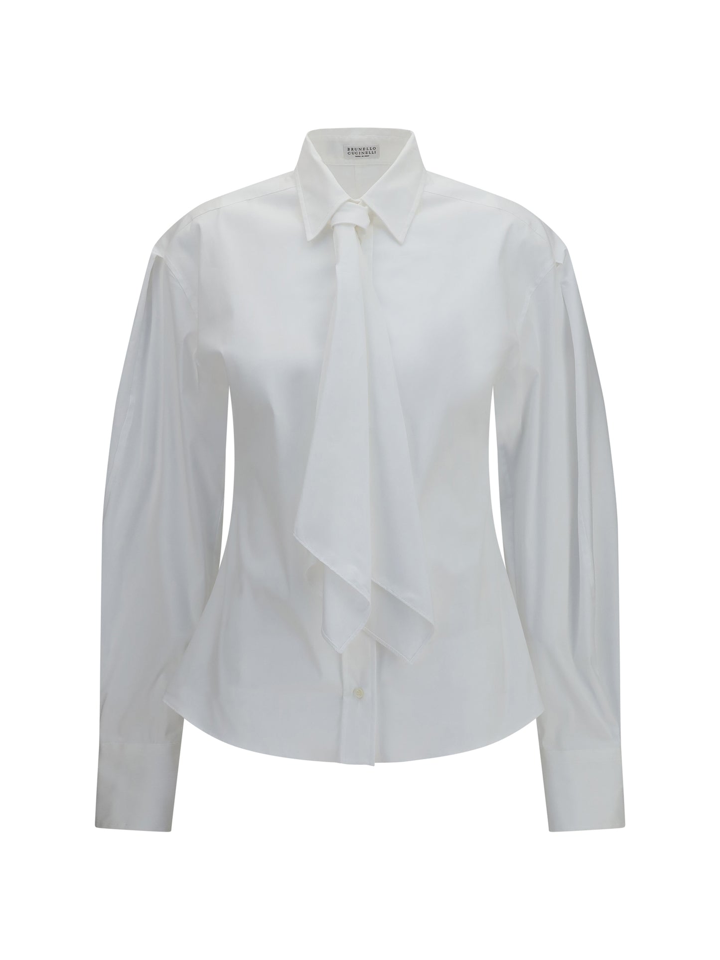BRUNELLO CUCINELLI Cotton blend Shirt with tie