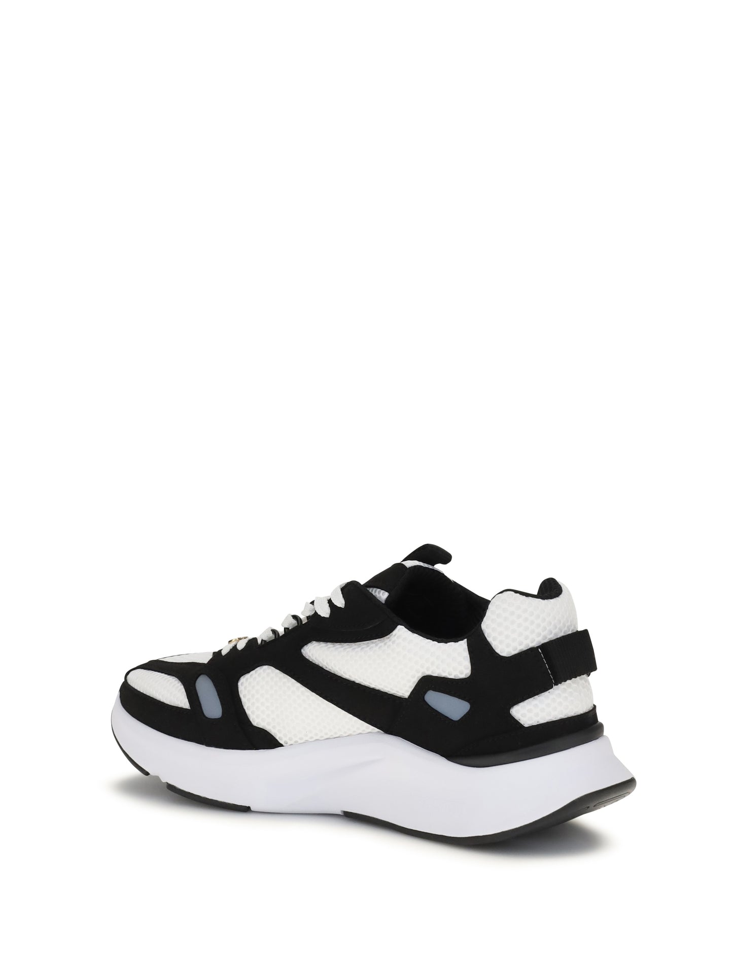VALENTINO GARAVANI Demivee mesh and suede Sneakers