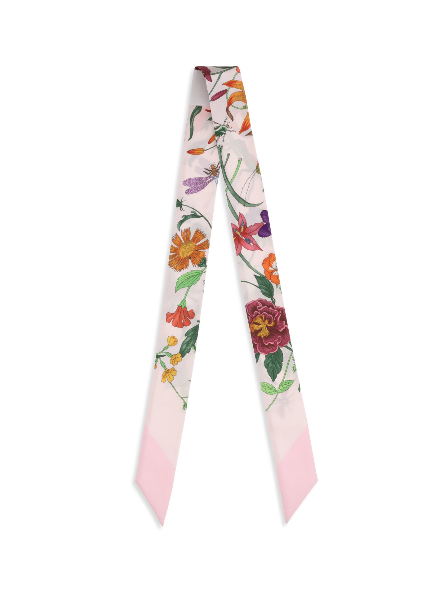 GUCCI Printed silk Twill Scarf