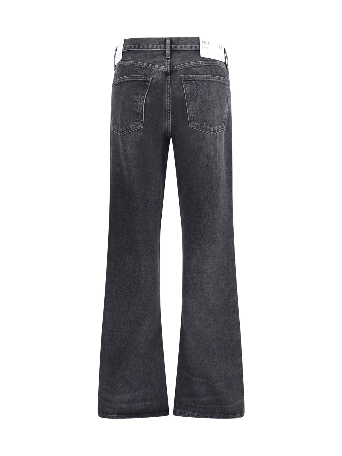 Agolde Mid-rise kick boot Jeans - Obscure (Worn Dk Blk)