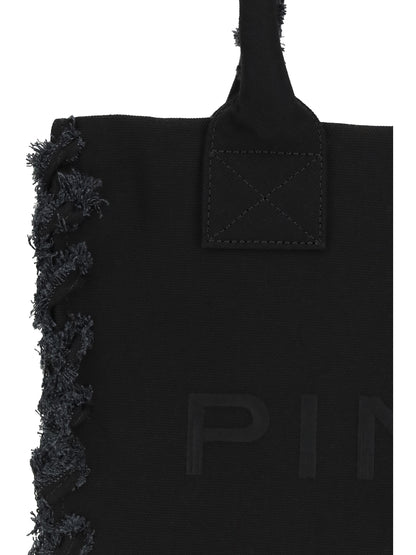 PINKO Canvas Tote Bag
