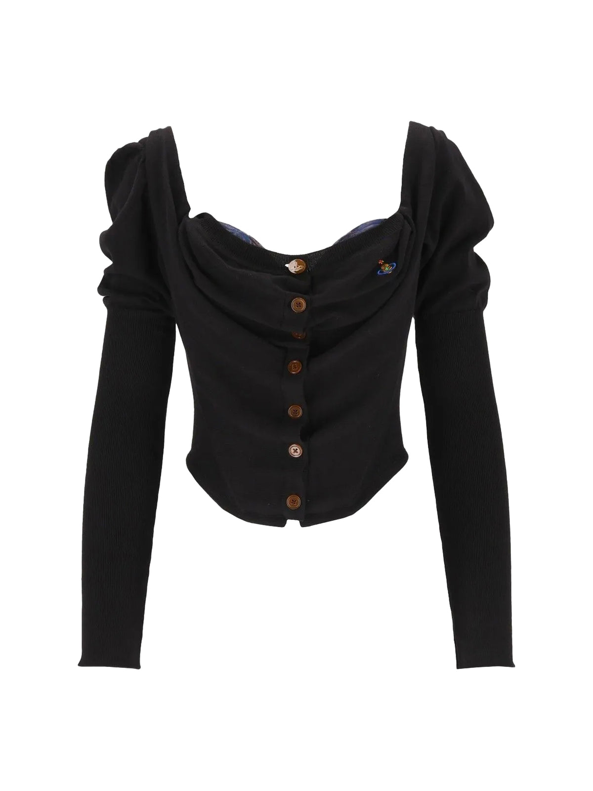 Vivienne Westwood Bea Corset Cardigan - Black