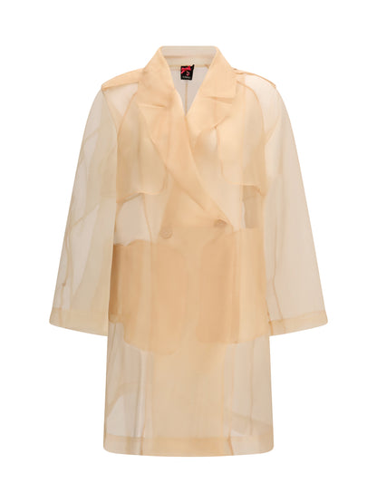 PINKO Silk Trench Coat