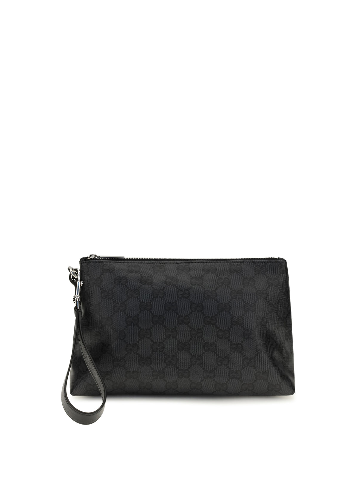 Gucci Small Essence Classic Pouch - Black/Black