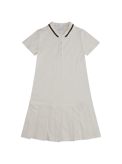 GUCCI Cotton polo Dress for Girls