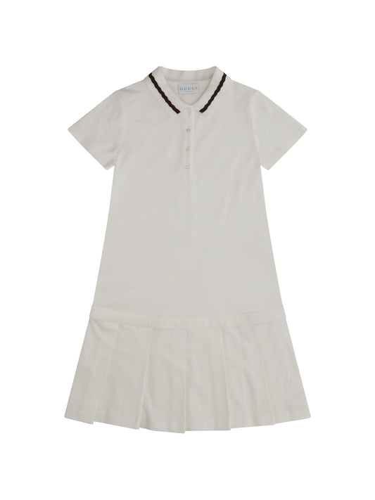 GUCCI Cotton polo Dress for Girls