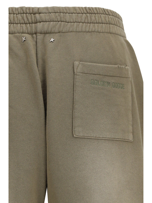 Golden Goose Journey Sweatpants - Bleached Washed Beige