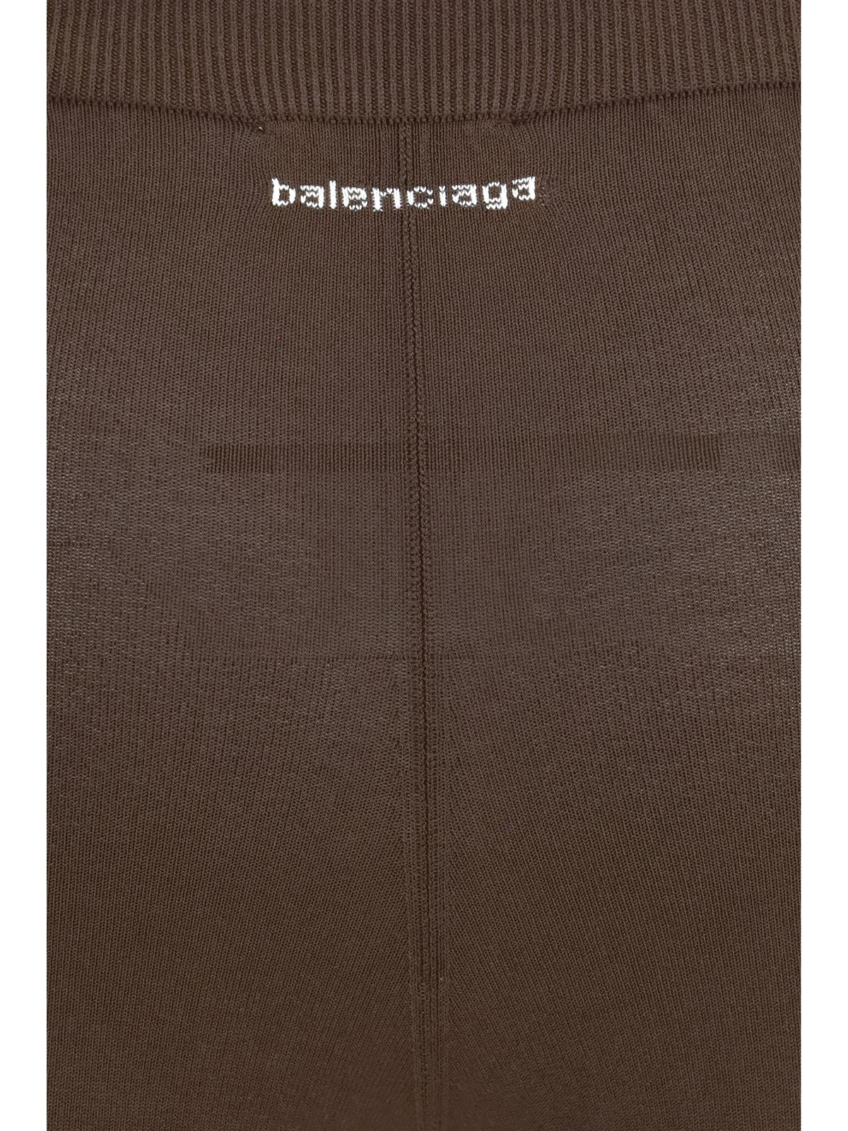Balenciaga High-rise Leggings - Dark Brown