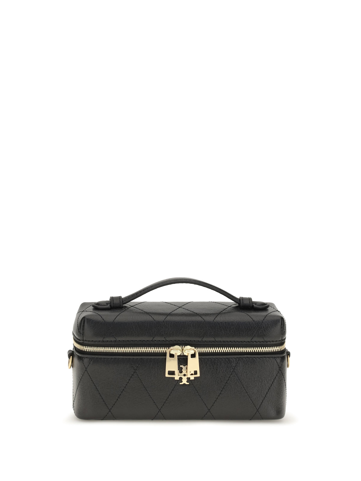 Tory Burch Charlie Beauty Case - Black