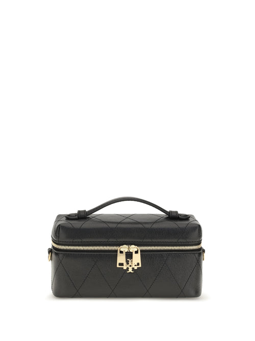Tory Burch Charlie Beauty Case - Black