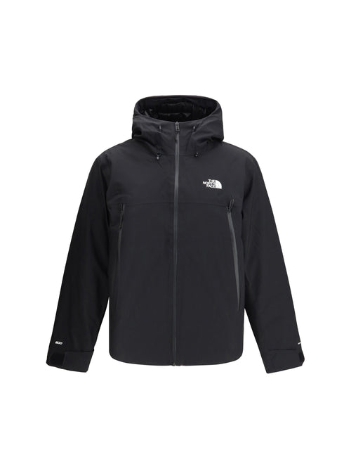 The North Face Mountain Range Down Hooded Jacket - Black