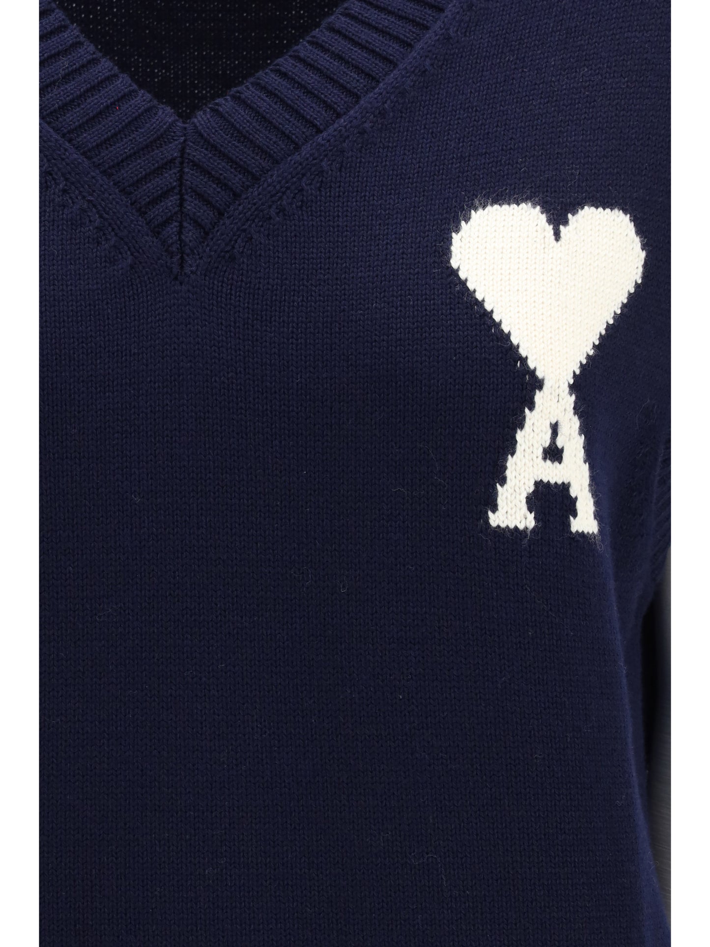 AMI PARIS Sleeveless V-neck knitted Sweater
