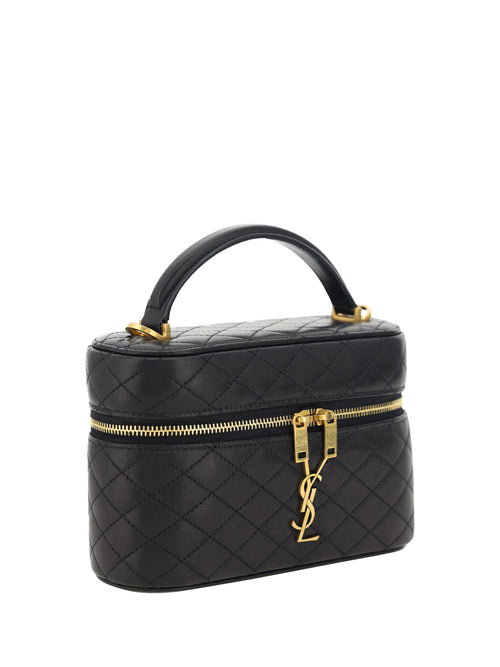 Saint Laurent Vanity Gaby leather Handbag - Black