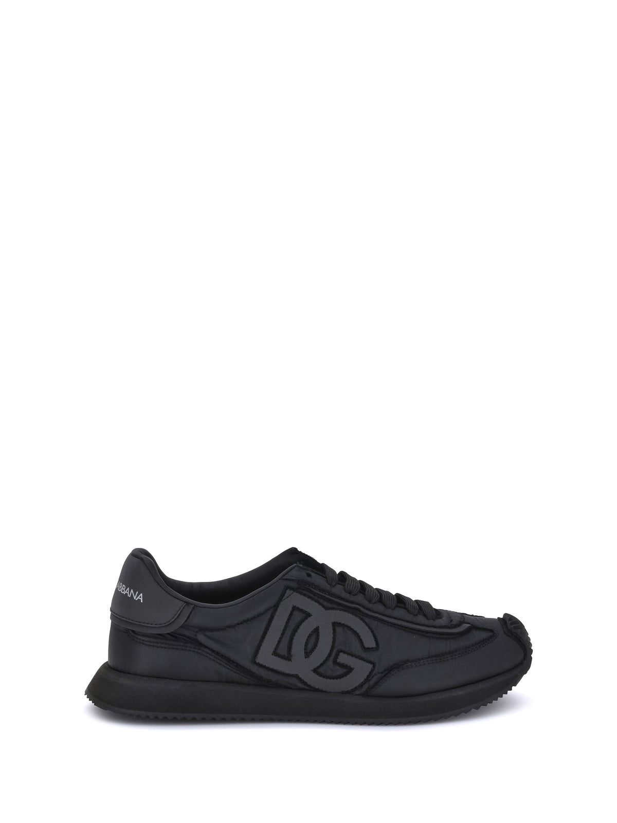 Dolce & Gabbana Leather Sneakers - Black