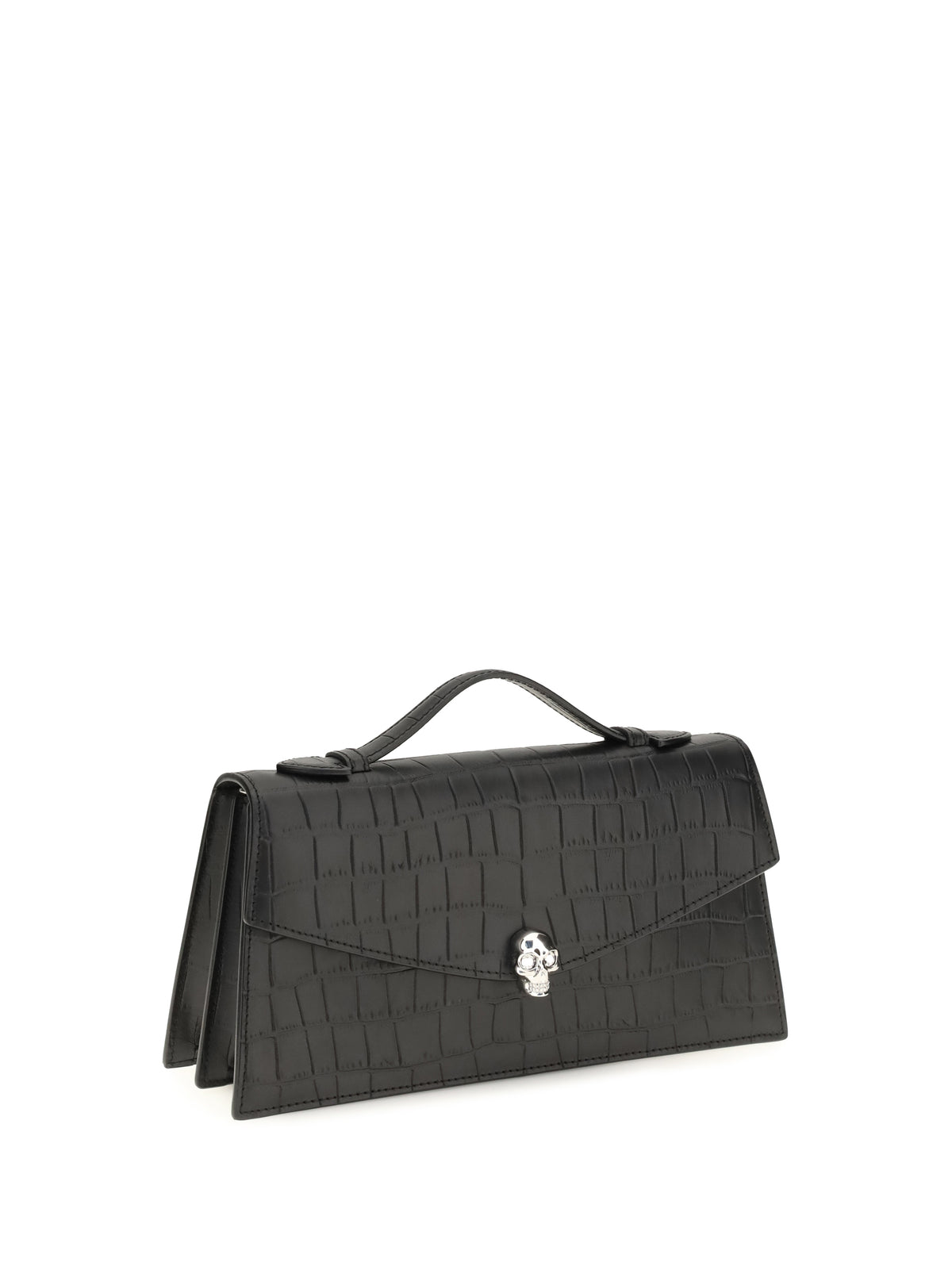 Alexander Mcqueen Skull Handbag - Black/Silver