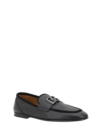 DOLCE & GABBANA Leather Loafers