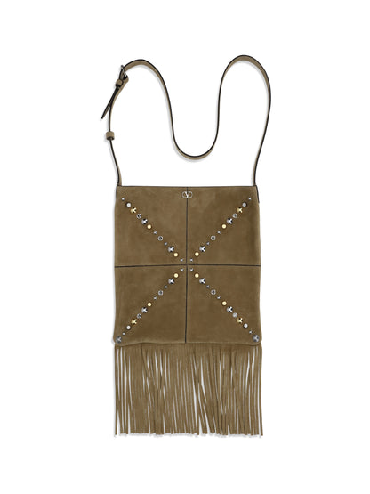Valentino Garavani Nellcôte Shoulder Bag - Havana Beige