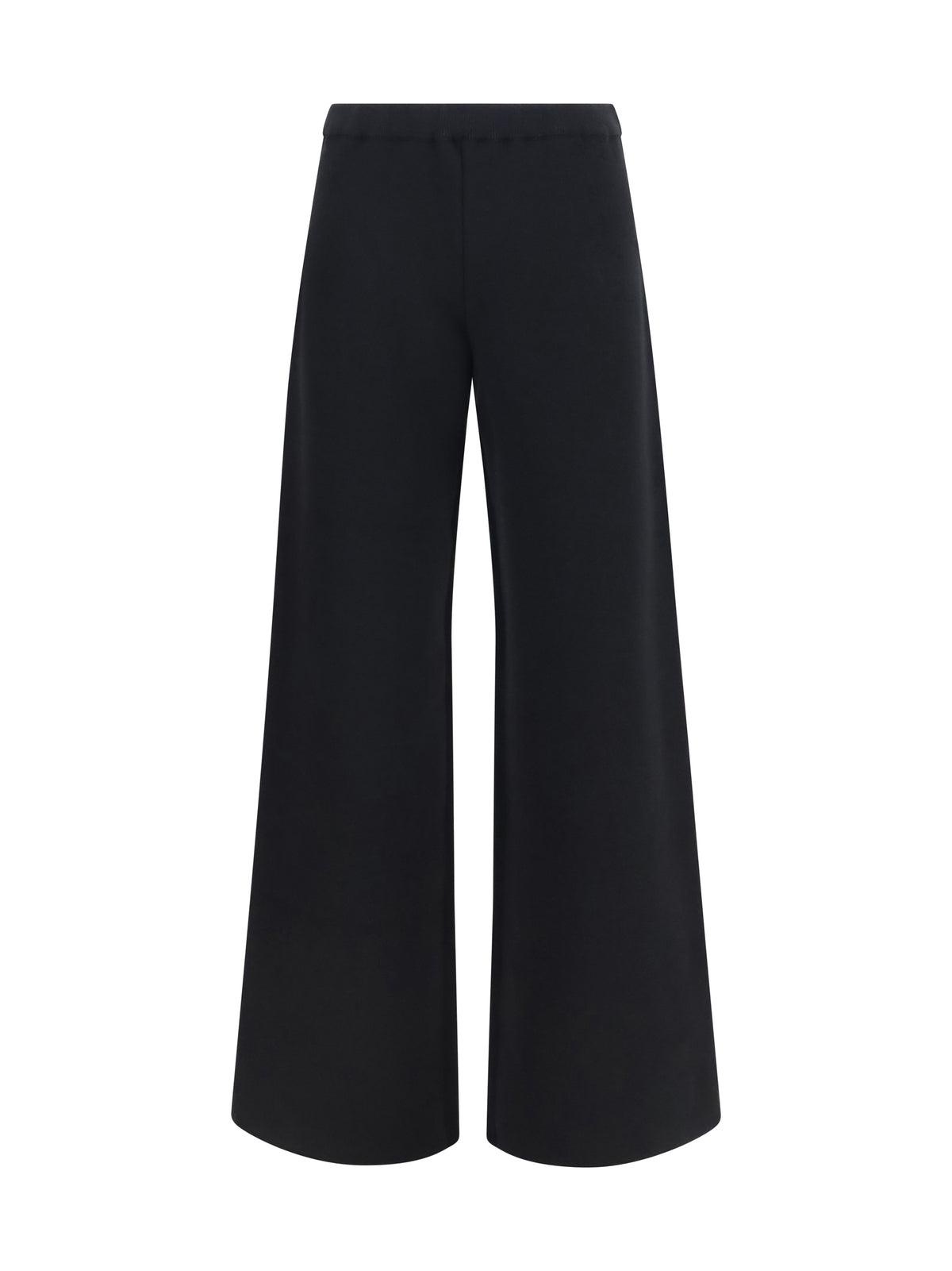 Fendi FF Zucca cashmere Pants - Nero+Grigio Melange