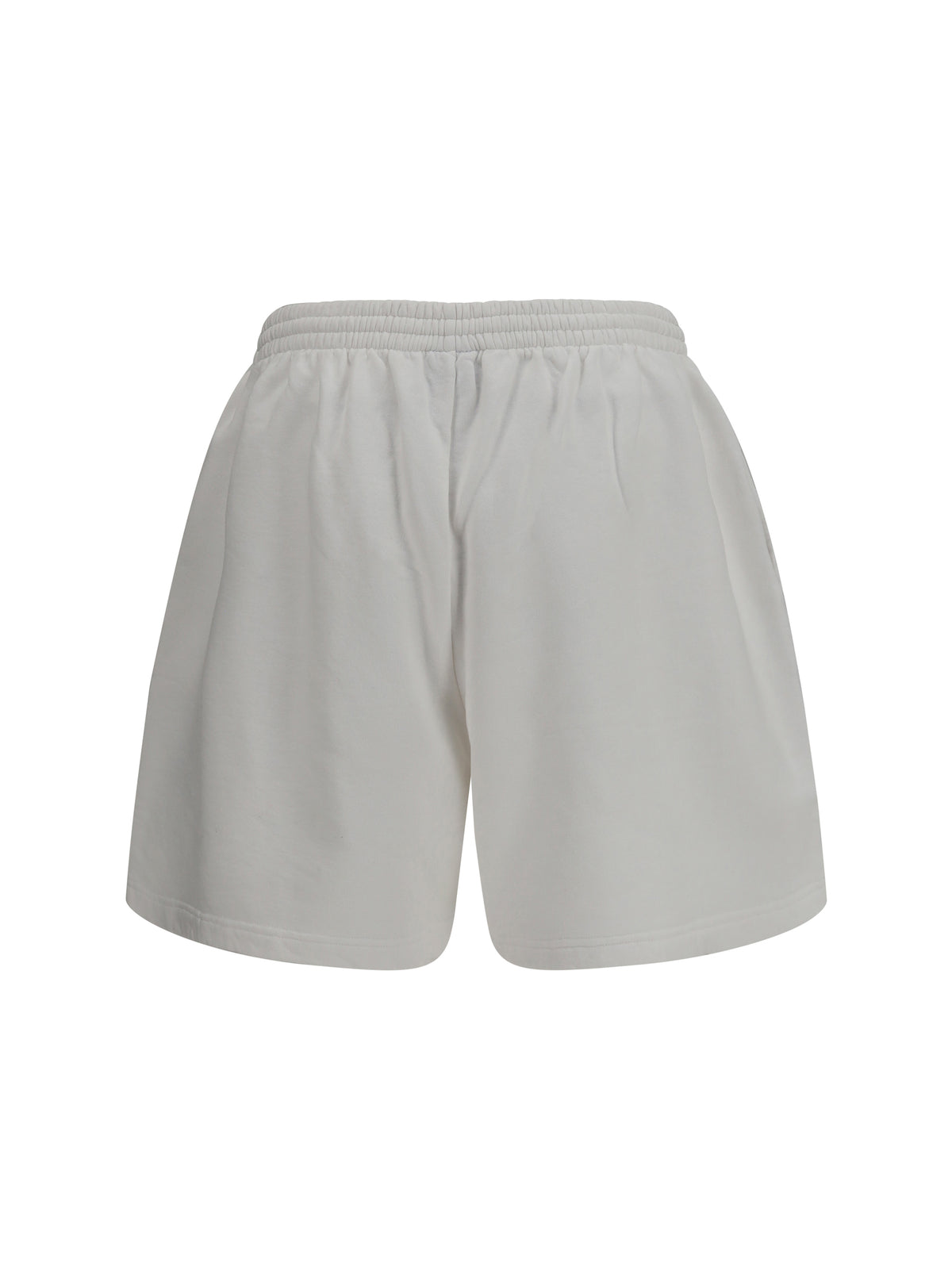 Balenciaga Bodies cotton Shorts - White/Apple Green