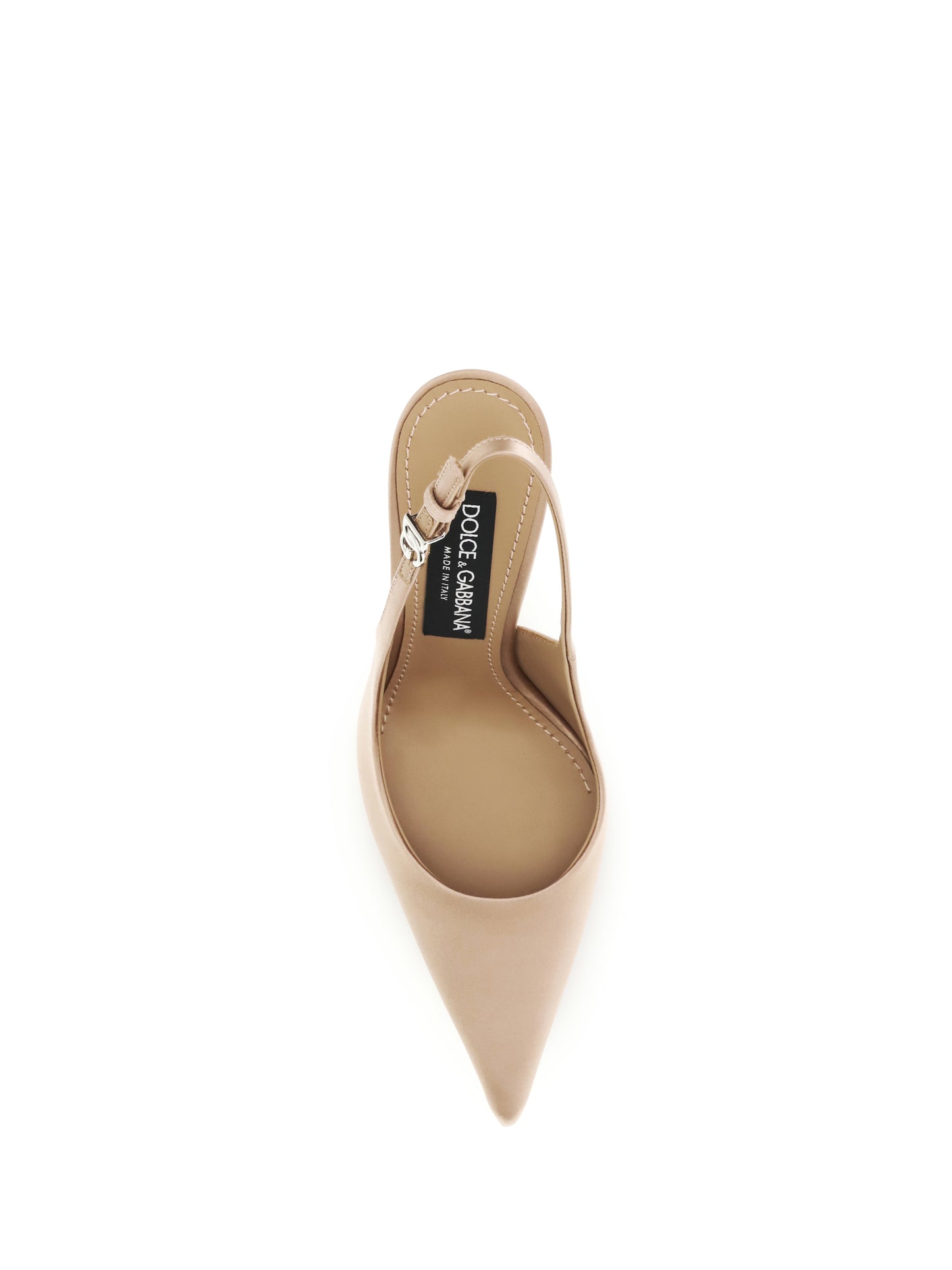 DOLCE & GABBANA Satin Slingback Pumps