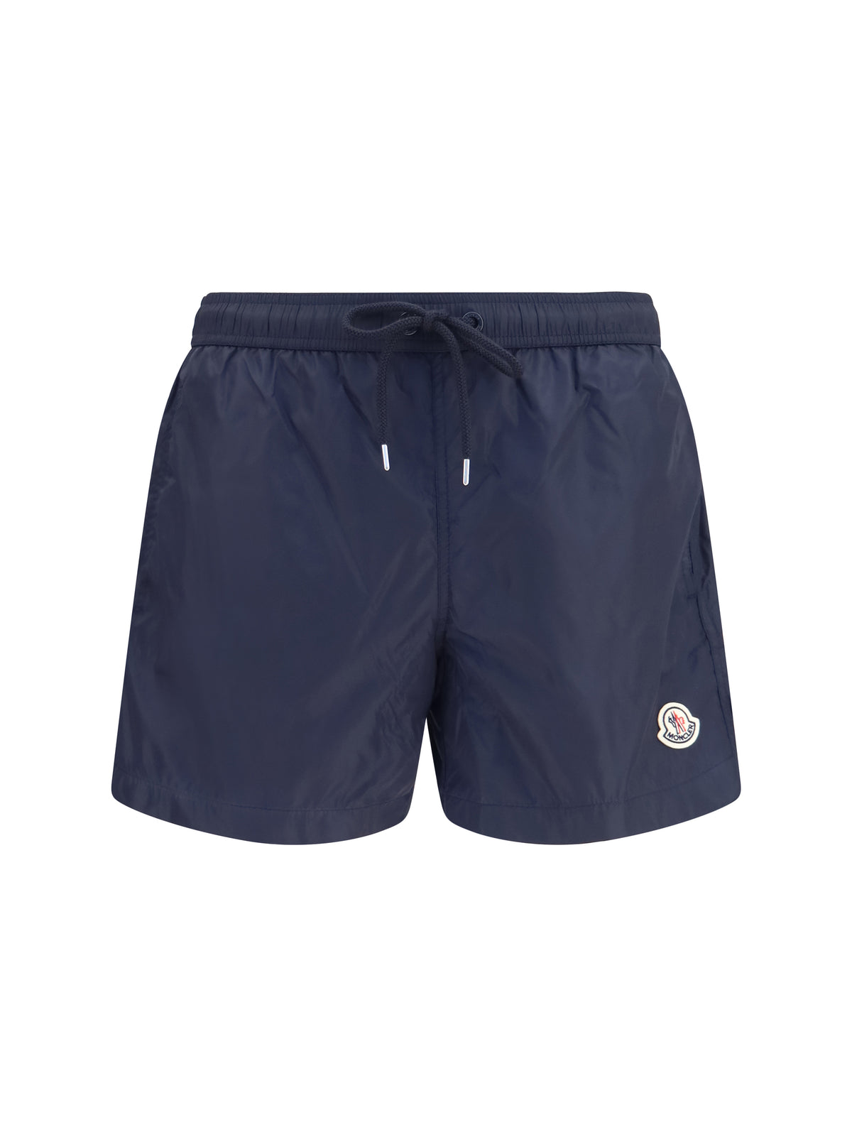 Moncler Logo Swim Shorts - Navy