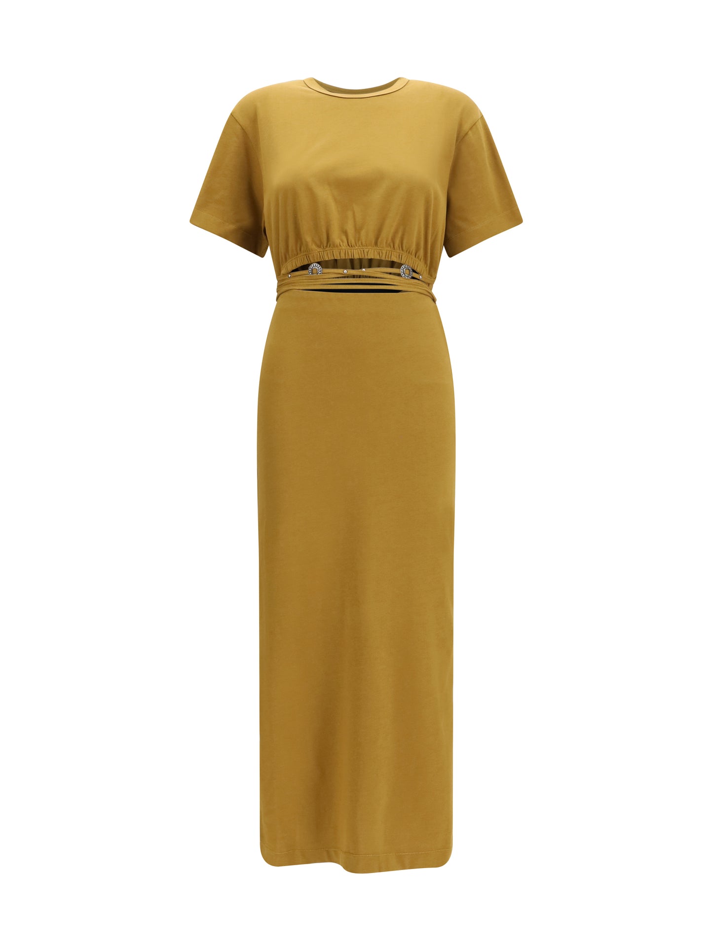 PINKO Midi Dress with a cut-out detailing