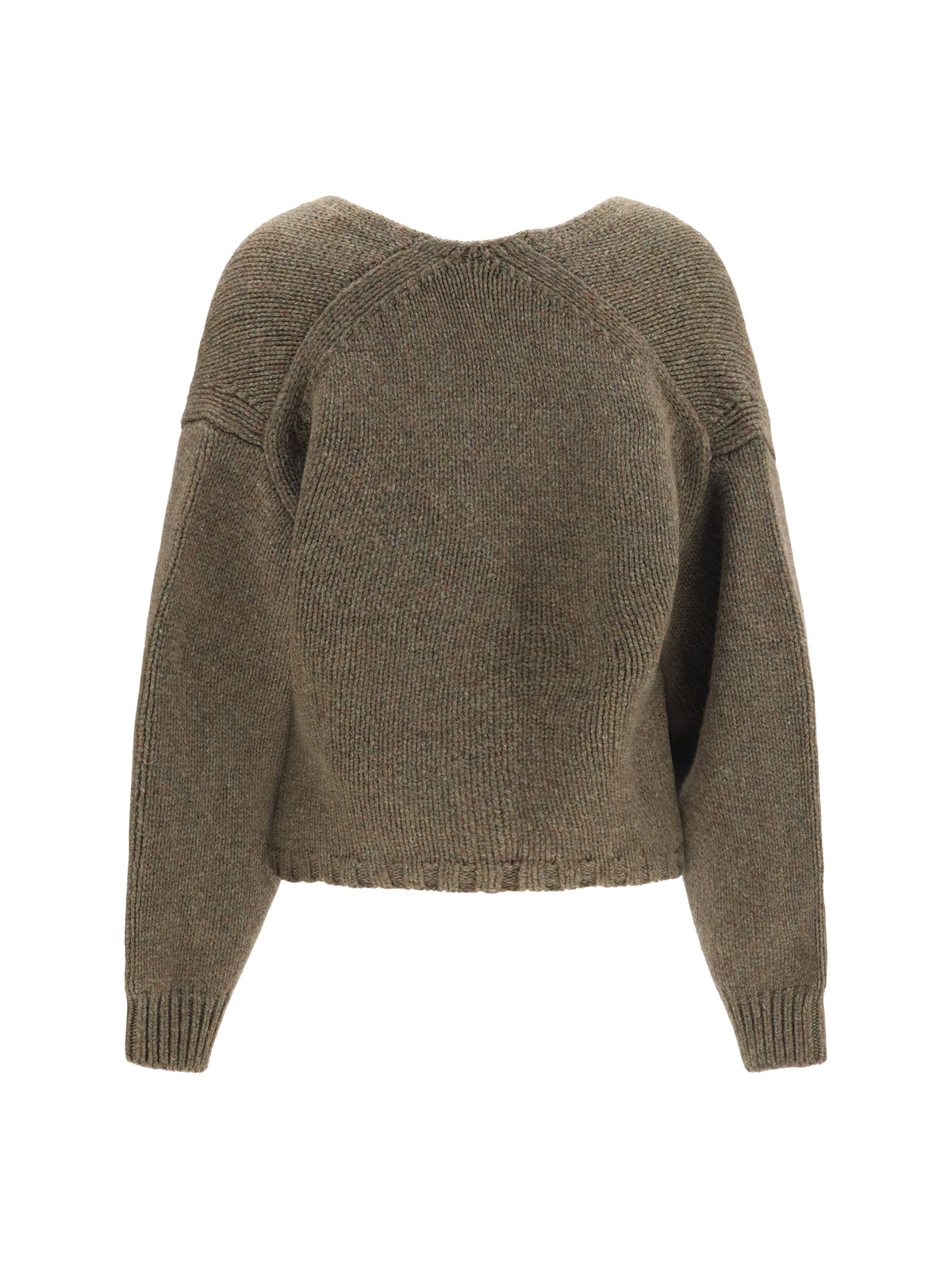 Khaite Axel V-Neck Cardigan - Artichoke