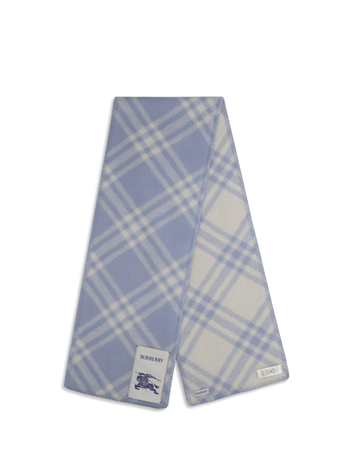 BURBERRY Check wool Scarf