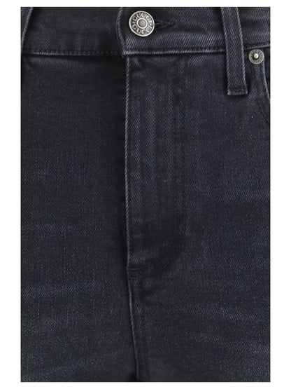 Gucci Skinny washed cotton denim Jeans - Black
