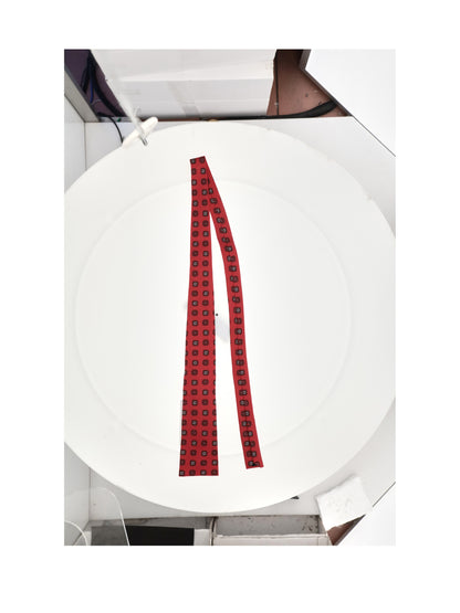 Celine SQUARE-END TIE - Red