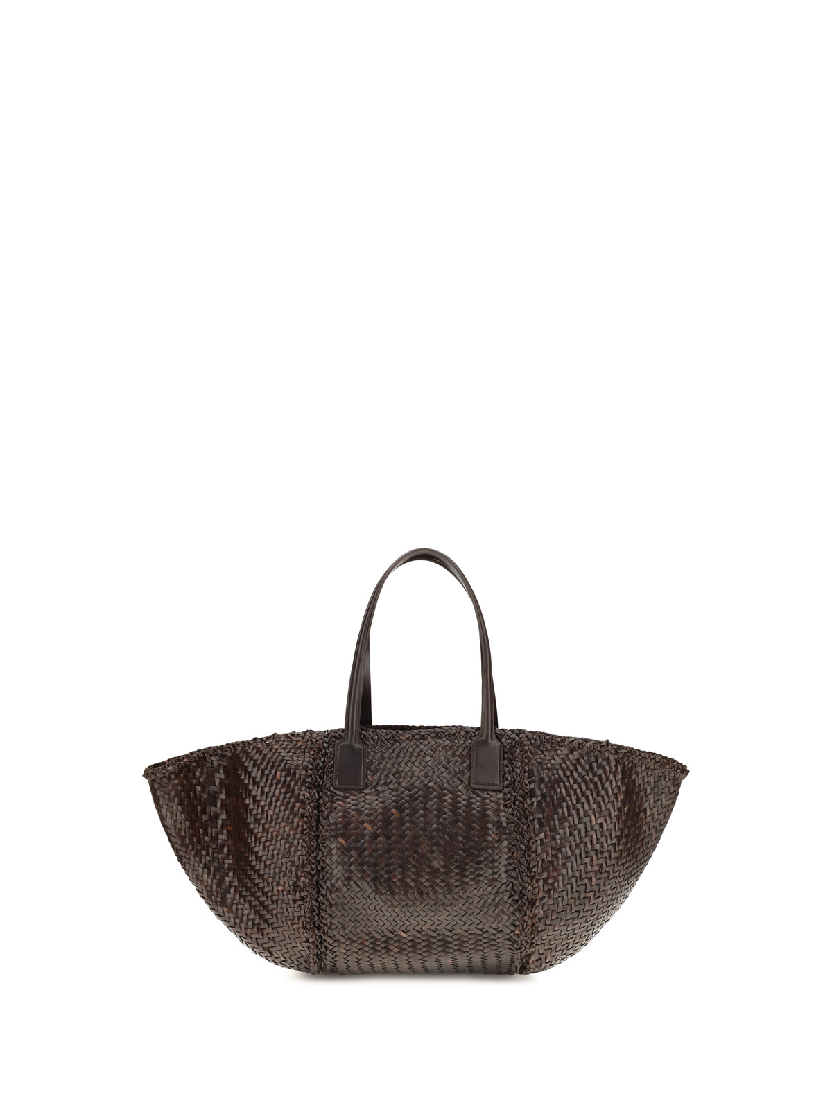Dragon Diffusion Teresa handwoven Tote Bag - Dk Brown