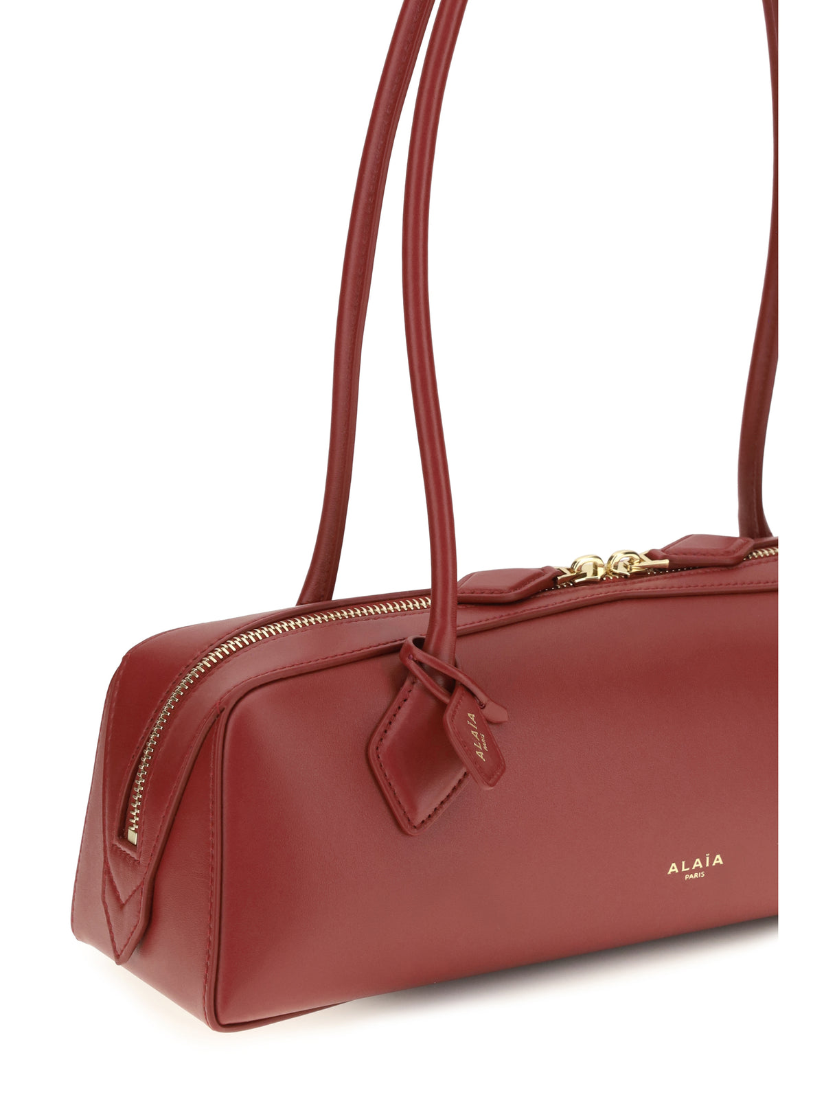 Alaïa Small Le Teckel Shoulder Bag - Rouge Carmin