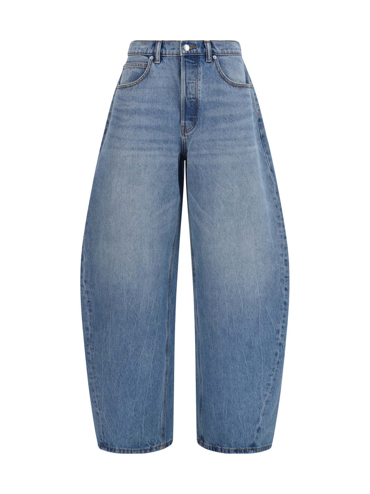 Alexander Wang Crystal balloon Jeans - Vintage Light Indigo