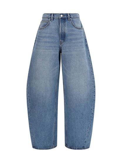 Alexander Wang Crystal balloon Jeans - Vintage Light Indigo