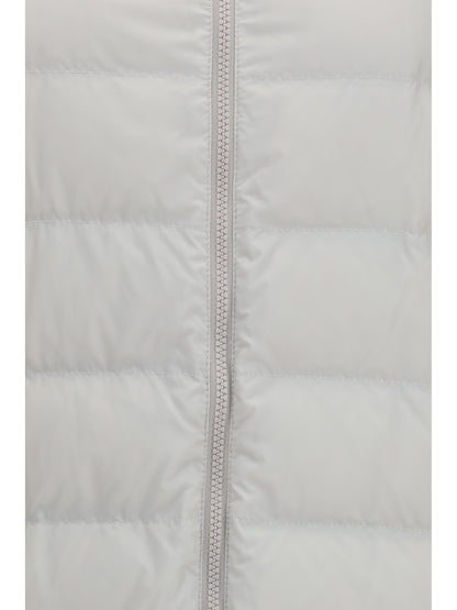 BRUNELLO CUCINELLI Long monili chain Puffer Jacket