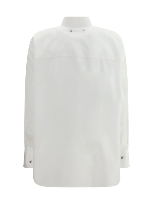 Golden Goose Oversized cotton poplin Shirt - White