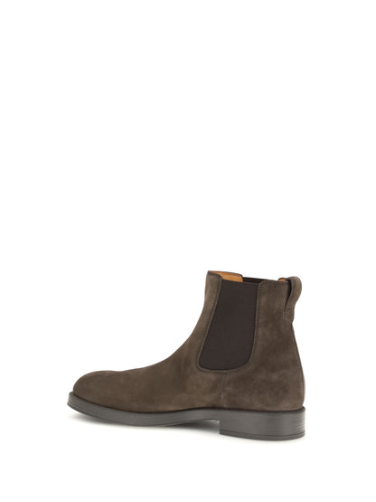 Tod'S Suede Chelsea Boots - Testa Moro