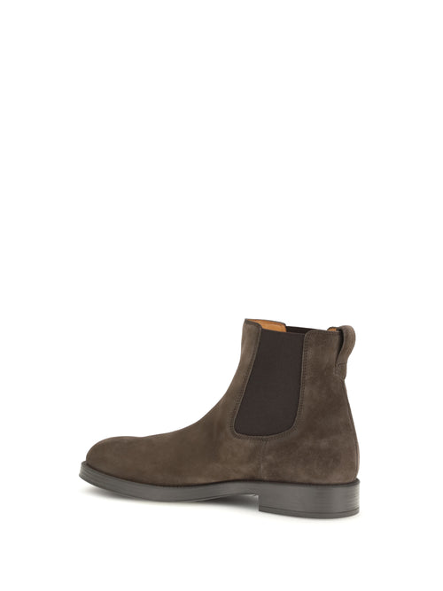 Tod'S Suede Chelsea Boots - Testa Moro