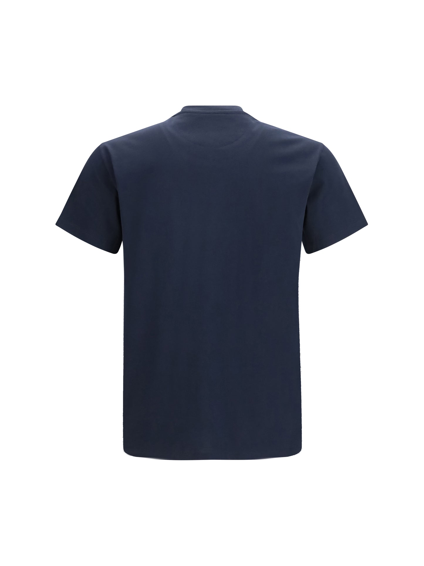 FENDI Cotton T-shirt with asymmetric logo