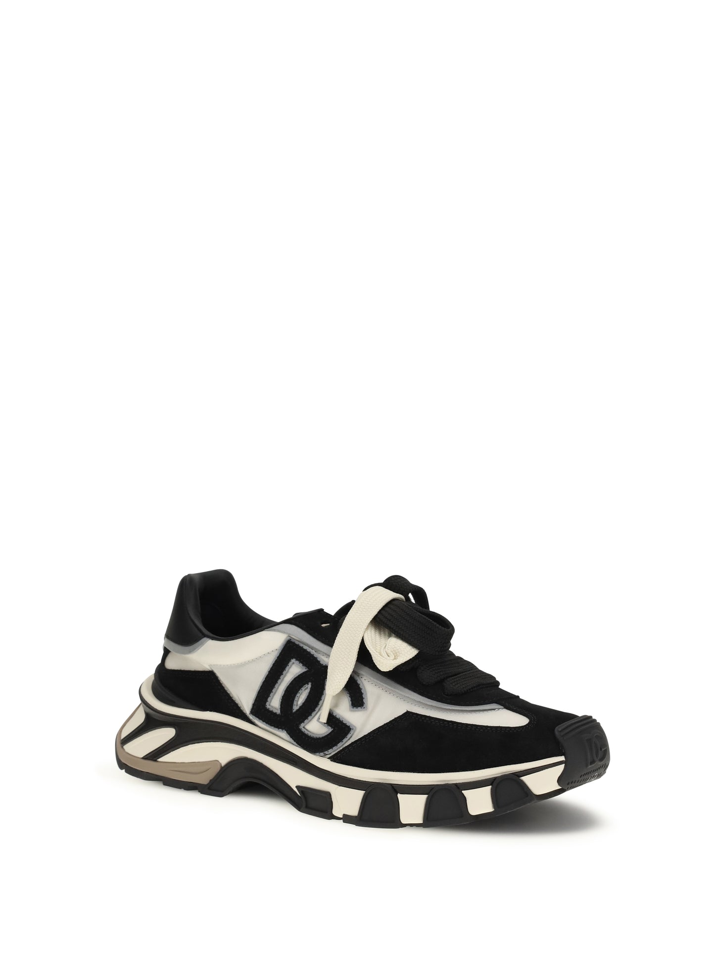 DOLCE & GABBANA Leather and mesh Sneakers