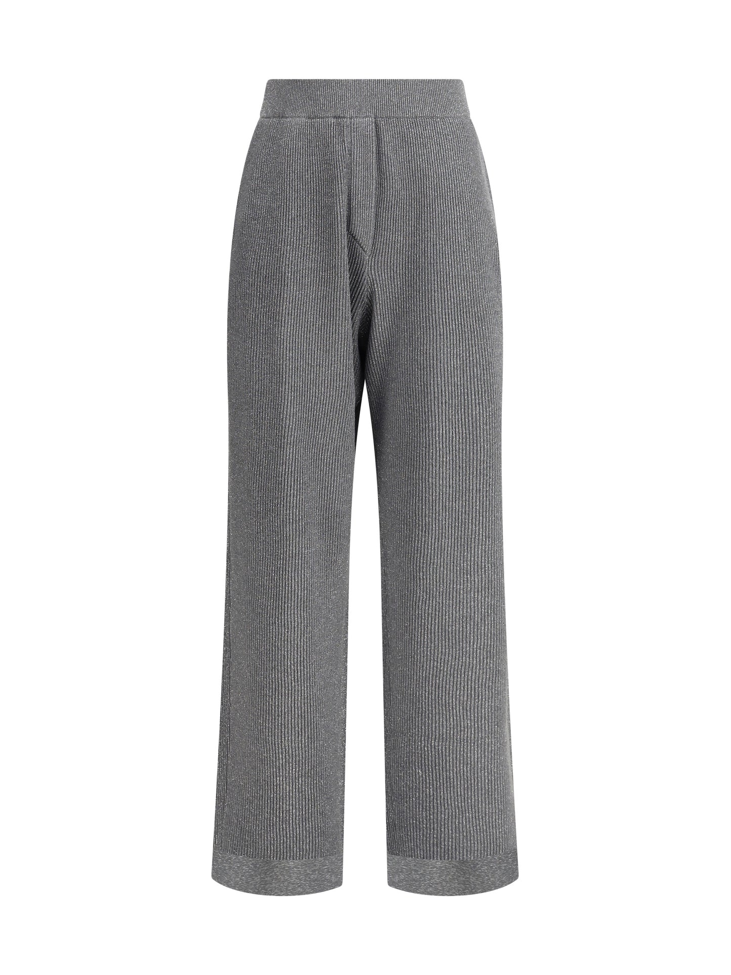 BRUNELLO CUCINELLI Ribbed lurex Pants