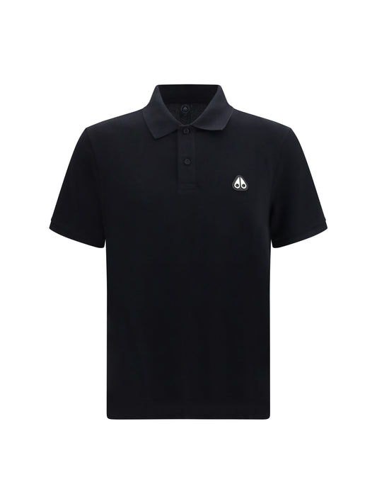 Moose Knuckles Everett Polo - Black
