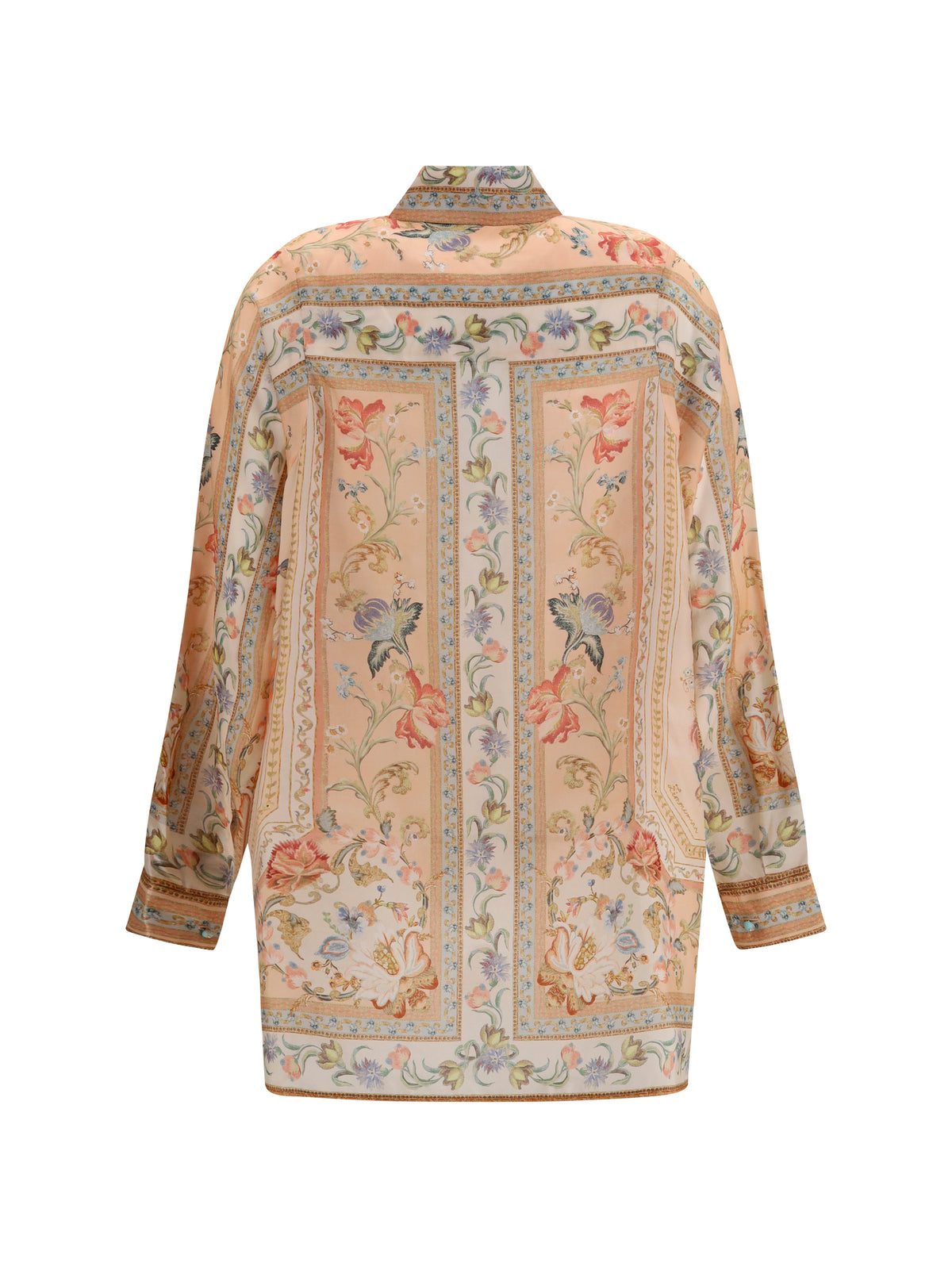 Zimmermann Roselight Shirt - Pink Tapestry Floral