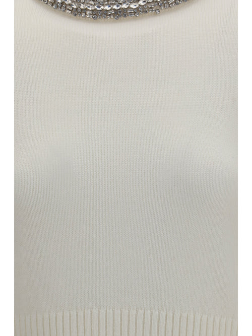 Pinko Berlino wool Sweater - White Inverno