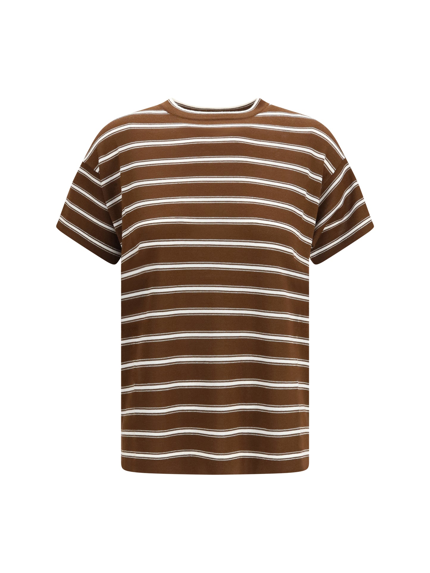 BRUNELLO CUCINELLI Knitted Shirt in virgin wool and cashmere