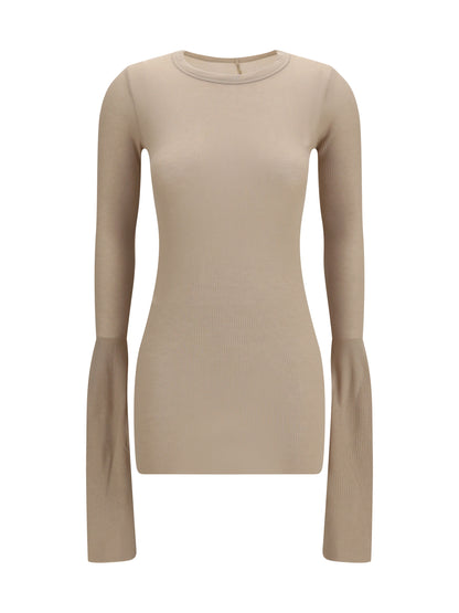 Rick Owens long-sleeve Top - Flesh