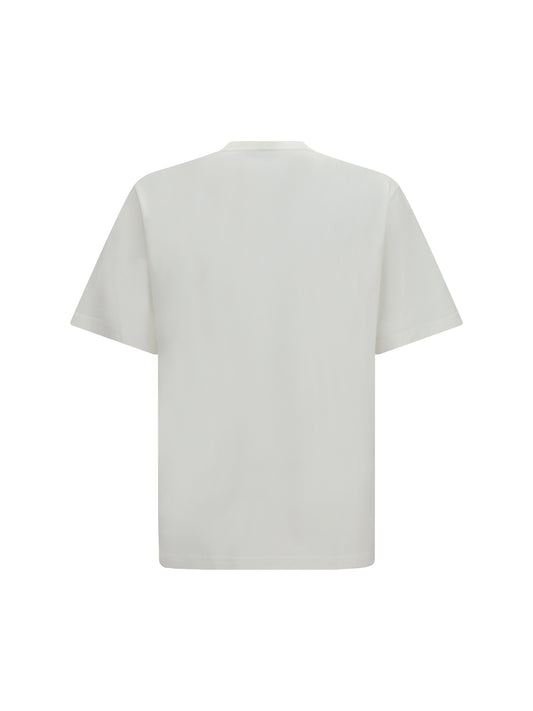 Gucci Printed silk-blend jersey T-shirt - Off White/Mc